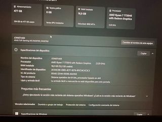 Portátil Gaming ASUS TUF A15