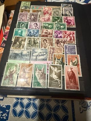 Clasificador con sellos matasellados