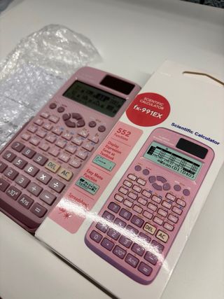 Calculadora Científica FX-991EX Rosa
