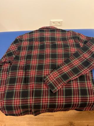 Camisa Zara cuadros invierno Talla M