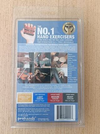 Ejercitador manos Prohands Gripmaster Extra Light
