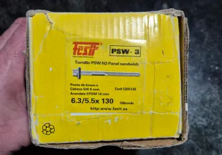 Lote 593 Tornillos Sandwich 5.5/6.3x130 NUEVOS