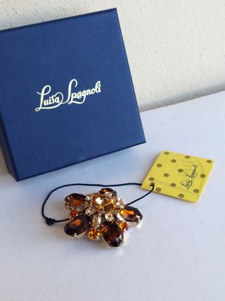 Spilla con pietre Luisa Spagnoli nuovo