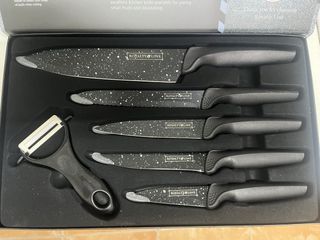 Set di 5 coltelli Royalty Line con rivestimento in marmo