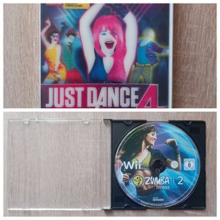 Wii: Just Dance 4 + Zumba Fitness 2