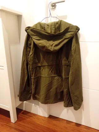 Chaqueta Stradivarius Verde Talla M