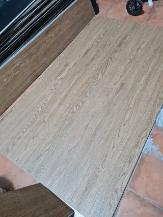 Suelo laminado imitación madera