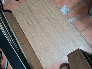 Suelo laminado imitación madera