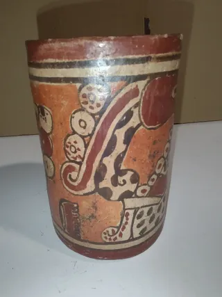 Vasija Maya Precolombina