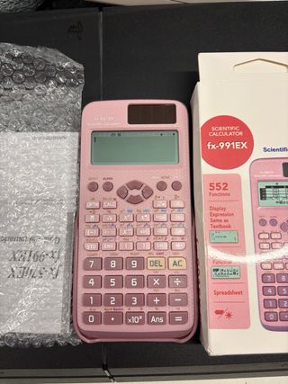 Calculadora Científica FX-991EX Rosa