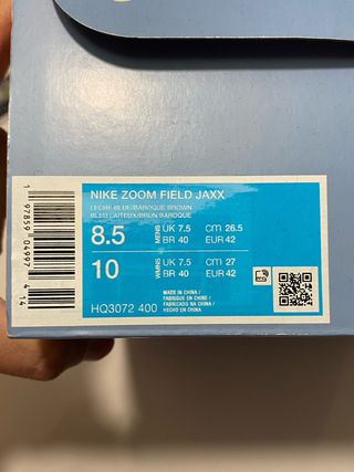 Nike Travis Scott Azul y Marrón