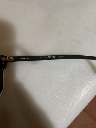 Gafas de Sol Ray-Ban Clubmaster Dorado/Verde