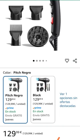 Secador de pelo profesional nuevo