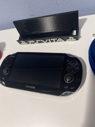 Consola Psvita con funda, soporte y amiibo