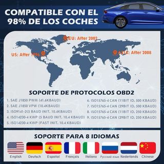 VPOW K88 Lector OBD2 Coche