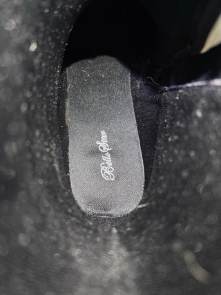 Botas Bello Star negras. Número 40