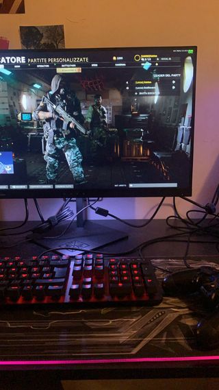 HP Omen Desktop Gaming PC + monitor omen 250 Hz