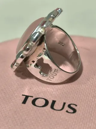 Anillo Tous Camille Rosa y Plata