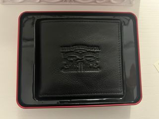 Cajita Monedero Billetera Levi's Roja