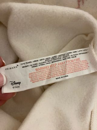 Disney sudadera Mickey  Mouse Talla 11-12 años