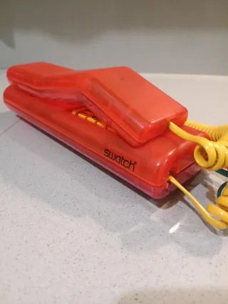 Telefono Swatch Arancione Giallo funzionante