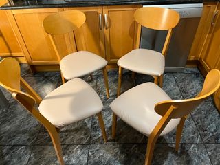 Set di 4 sedie da cucina