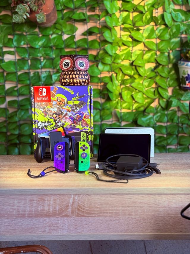 (NUEVO) Switch OLED Splatoon 3 Edición Limitada