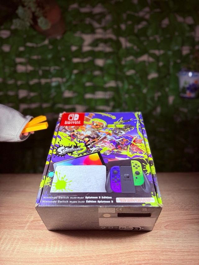 (NUEVO) Switch OLED Splatoon 3 Edición Limitada