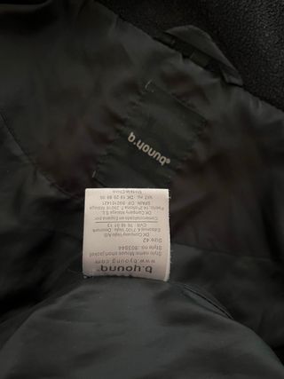 Chaquetón b.young negro