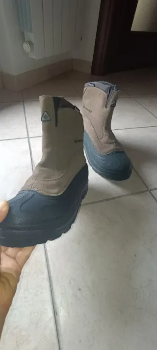 Stivali da neve Columbia marroni e neri