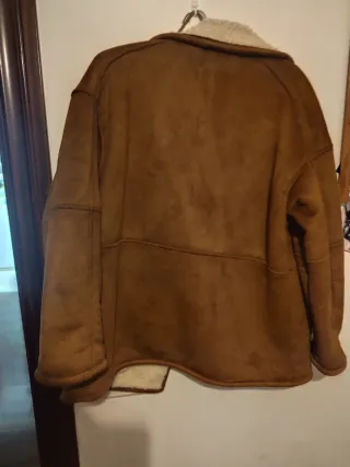 Abrigo doble faz marrón