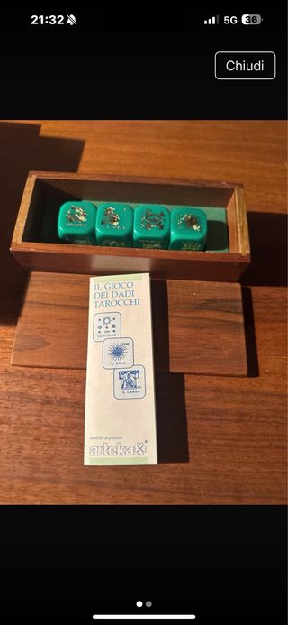 Gioco dei Dadi Tarocchi Arteka