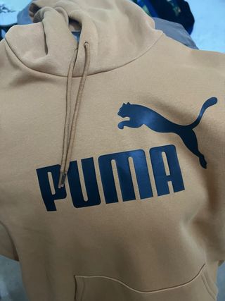 Sudadera Puma Beige Original
