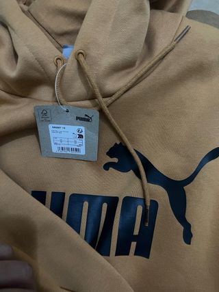 Sudadera Puma Beige Original