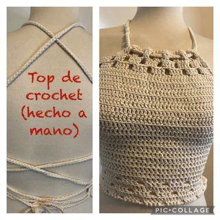 Top Crochet Hecho a Mano
