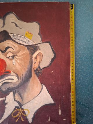Cuadro Conter 1968 Payaso Triste