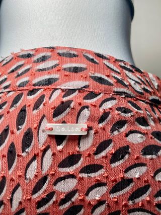 Vestido SALSA Oura · Midi · Wrap Dress-M