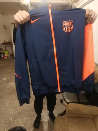Chándal Nike Barça Oficial Azul Naranja