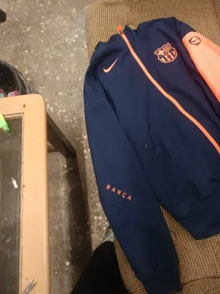 Chándal Nike Barça Oficial Azul Naranja