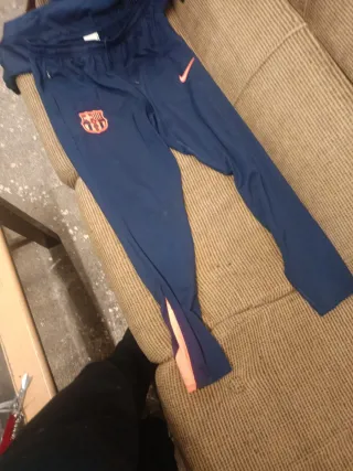 Chándal Nike Barça Oficial Azul Naranja