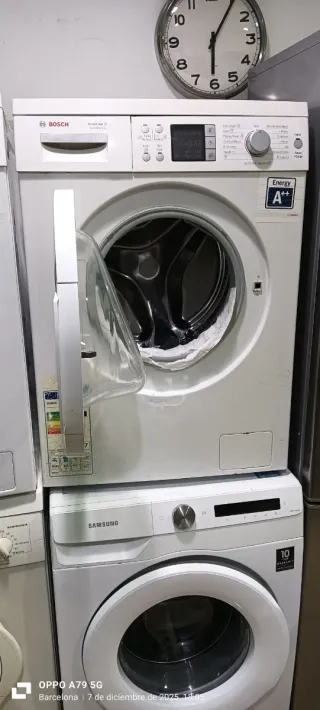 Lavadora Bosch Carga Frontal 8 kg energía A+++
