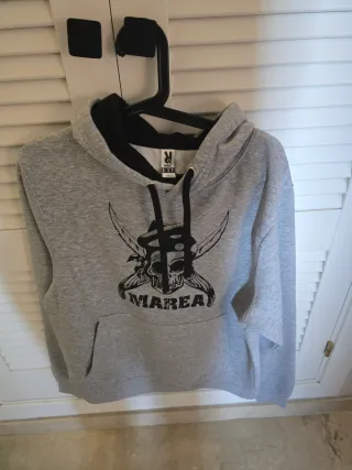 Sudadera con capucha Marea gris