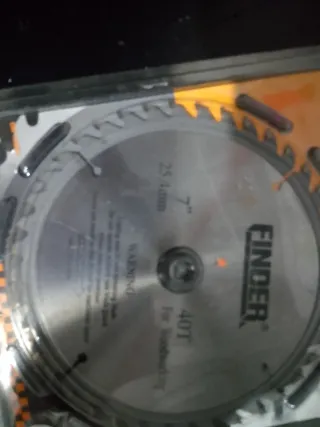 2 Discos Sierra TCT Finder 7 40T