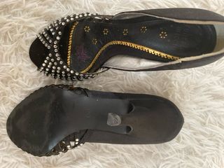 Zapatos de fiesta negros talla 38