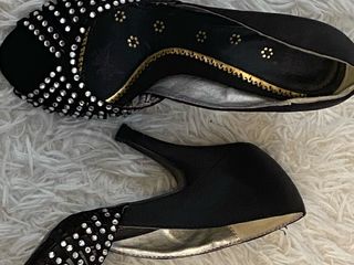 Zapatos de fiesta negros talla 38
