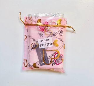 Tarjetero Monedero Victoria's Secret Rayas Rosas