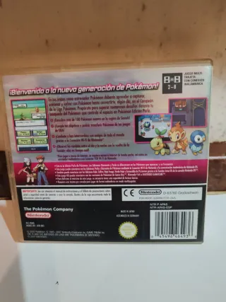 Nintendo DS Pokémon Perla Edición