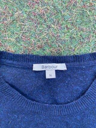 Jersey Barbour Azul Marino