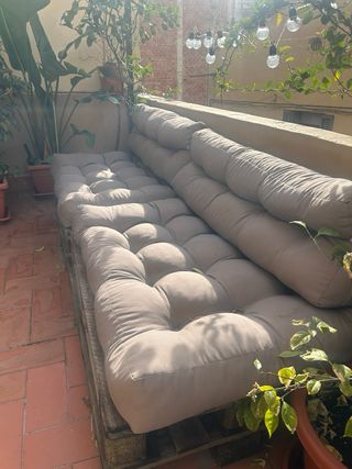 Cojines para sofá de exterior