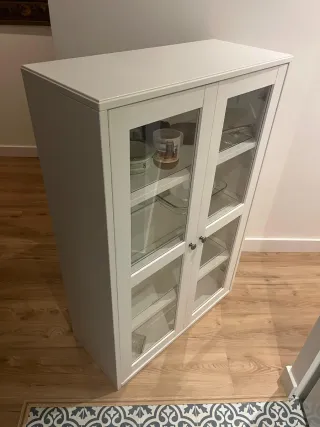 Vitrina IKEA Havsta Cristal Madera